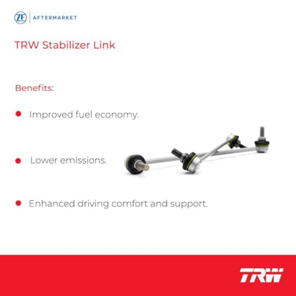 TRW JTS1574 Suspension Stabilizer Bar Link Kit for Toyota Highlander: 2010-2019 and other applications