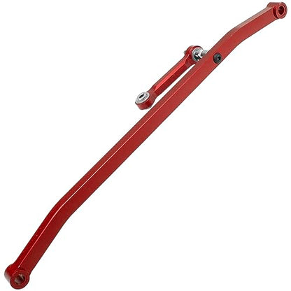 ShareGoo Metal Front Steering Linkage Set Steering Tie Rod #LOS241030 Compatible with 1/8 Losi LMT Soild Axle 4WD RC Monster Truck (Red) - color: Red