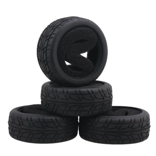 8pcs 1/10 RC Drift Tires 65 * 26mm for On Road Racing Car Drift RC Touring Car (Style D) - style: style D