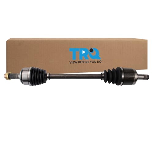 TRQ Front Driver Side CV Axle Assembly Compatible with 2017-2021 Honda Civic 1.5L CVT 2016 Civic Touring EX-L EX-T - style: CSA32582
