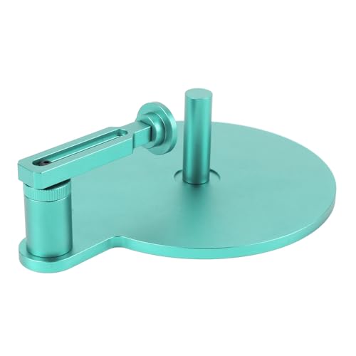 RC Tire Gluing Tool with Adjustable Roller | Metal Cementing Helper for 1/18-1/8 Scale RC Trucks, Multifunctional Car Wheel Adhesive Applicator in Blue (Cyan) - color: Cyan