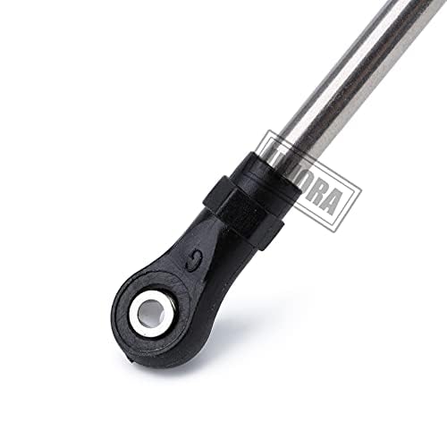 INJORA Stainless Steel Link Rod Linkage Plastic Rod End Set for RC Tracked TRX-6 Crawler Car G63 - size: For TRX6 G63
