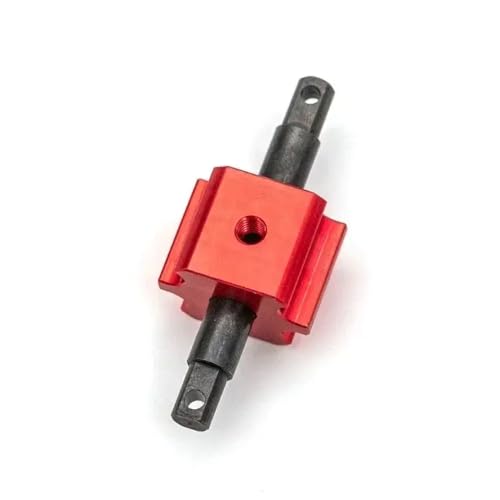 COMODO Metal Differential Locker Spool for 1/10 RC Car – Compatible with Stampede Hoss VXL 4X4 Models, Replacement Drivetrain Part(Red) - color: Red