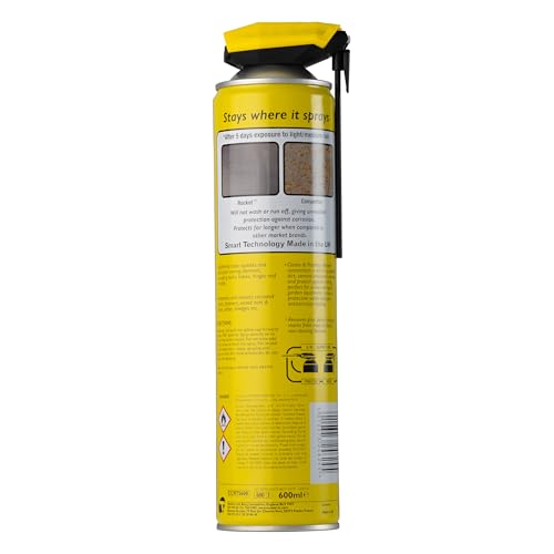Multi-Purpose Lubricant Spray, 20 Fl Oz - Super Penetrating Oil & Anti-Corrosion Spray for Rusted Bolts, Tools, Bikes & Garden Equipment, Water-Resistant Protective Coating - 600ml Mega Can - size: 20 fl oz (Pack of 1)