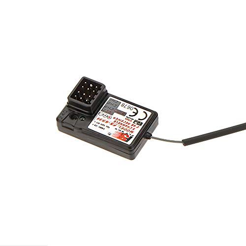 Flysky 4 Pcs FS-GR3E Receiver 3CH 2.4Ghz Receiver for FS-GT2 FS-GT2B FS-GT3B FS-GT3C FZ-IT4S RC Car Boat Transmitter