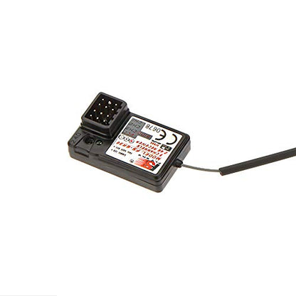 Flysky 4 Pcs FS-GR3E Receiver 3CH 2.4Ghz Receiver for FS-GT2 FS-GT2B FS-GT3B FS-GT3C FZ-IT4S RC Car Boat Transmitter