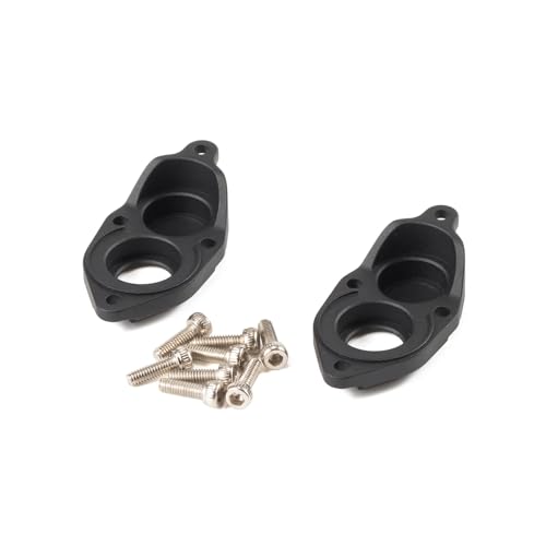 F10 Front Rear Portal Cover Set,CNC Aluminum Front Knuckle Rear Portal Cover 12mm Hex for Vanquish F10 Portal Axle VRD VS4-10 Phoenix (BK Rear Portal Cover) - style: BK Rear Portal Cover