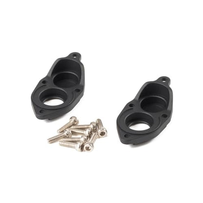 F10 Front Rear Portal Cover Set,CNC Aluminum Front Knuckle Rear Portal Cover 12mm Hex for Vanquish F10 Portal Axle VRD VS4-10 Phoenix (BK Rear Portal Cover) - style: BK Rear Portal Cover