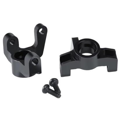 RC Steering Knuckle Block for Mini-B 2WD 1/16 2Pcs Aluminum Alloy Steering Knuckles RC for Buggy Truck Model Upgrade Accessories Replace Modify Parts
