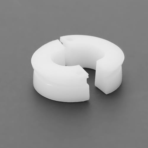 2 Sets Plastic RC Clutch Clutch Shoes with Spring Adjustment for Remote Controlled Nitro HSP 1/10 Car Replacement Accessories White