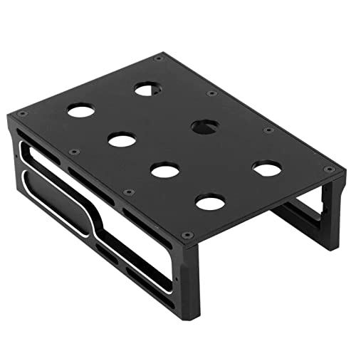 RC Car Work Stand Wear Aluminum Alloy RC Car Repair Workstation for 1/8 for 1/10 RC Truck Scales (Black) 1/10 Rc Car Stand