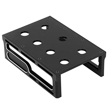RC Car Work Stand Wear Aluminum Alloy RC Car Repair Workstation for 1/8 for 1/10 RC Truck Scales (Black) 1/10 Rc Car Stand