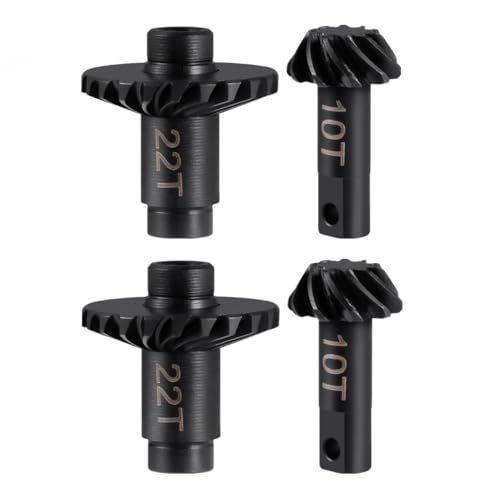 10-22T Overdrive Diff Gears for Tra-xxas TRX4M Bronco Defender | K10 F150 1/18 RC Crawlers Upgrades Parts Helical Differential Gear Set - style: 2set 10-22T