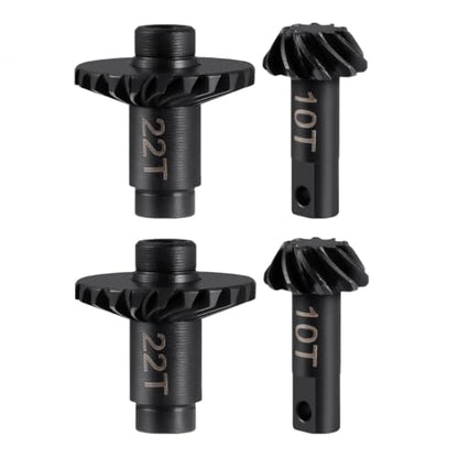 10-22T Overdrive Diff Gears for Tra-xxas TRX4M Bronco Defender | K10 F150 1/18 RC Crawlers Upgrades Parts Helical Differential Gear Set - style: 2set 10-22T