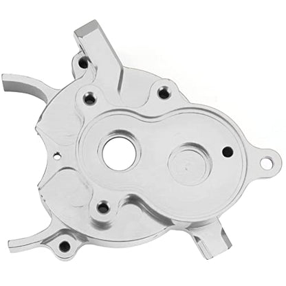 Aluminum Alloy Transmission Case Housing Set, RC Gearbox Housing for GEN8 1/10 RC Car, CNC 6061 - T6 with Hard Anodized Finish and PTFE Coated Gears (Silver) - color: Silver