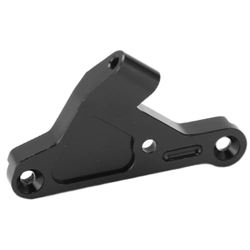 RC Sway Bar Mount Set Aluminum Alloy RC Anti Roll Stabilizer Kit for Axial SCX10 III 1/10 Simulation Climbing Car Lightweight Durable Wear Resistant Upgrade Parts (Black) - color: Black