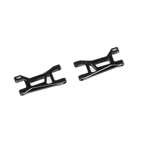 LCX Racing RC Car CNC Machined Aluminum Front Rear Suspension Arm Set for RC Truck LOSI 1/24 Micro-B Buggy, Upgrades Parts Accessories (Front)