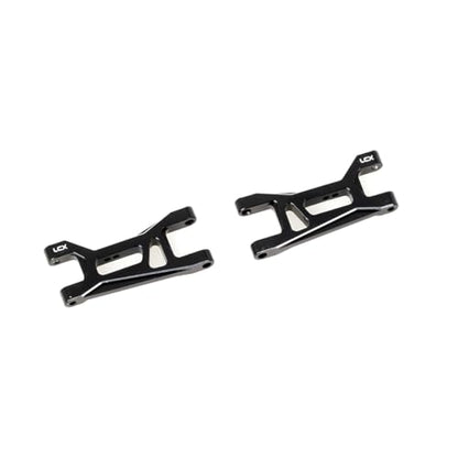 LCX Racing RC Car CNC Machined Aluminum Front Rear Suspension Arm Set for RC Truck LOSI 1/24 Micro-B Buggy, Upgrades Parts Accessories (Front)