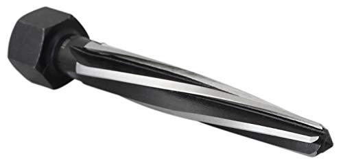 Accusize Industrial Tools Chucking Reamer, 15/16 in, 0523-6045 | HSS Aligning Reamer, 15/16" Dia, 5" Flute, 7" OAL, Hex Shank, Spiral Flute - size: 15/16 inch