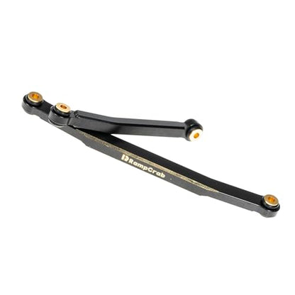 RC Steering Links for CR18P, Brass High-Tightening Rod Tie Link for 1/18 CR18P EVO & EVO PRO Upgrade Parts, Brass, Black - color: Brass