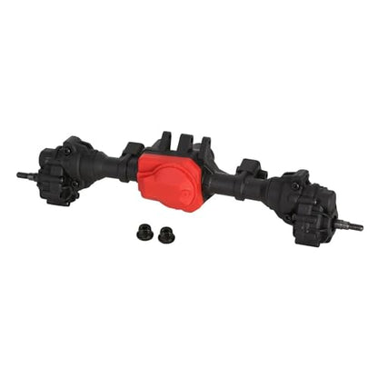 RC Vehicle Axles Compatible with TRX-4 1/10 RC Crawler Car Upgrade Parts RC Car Front Rear Axle Set Upgrade Parts Front Rear Portal Axle Assembly(Color:Rear Axle) - color: Rear Axle
