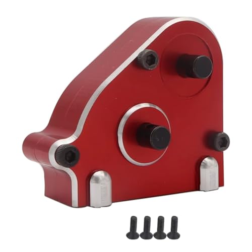 Components for MN MN86 MN86S MN86K MN86KS G500 1/12 Metal Transmission Gearbox Transfer Case RC Crawler Car Upgrade Parts(Red) - color: Red