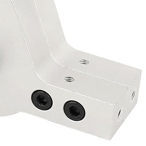CNC Aluminum D90 Transfer Case Gearbox for 1/10 RC Car Crawler RC4WD Defender 90 TF2 Axial SCX10 Chassis Upgrade Parts (Silver) - color: Silver
