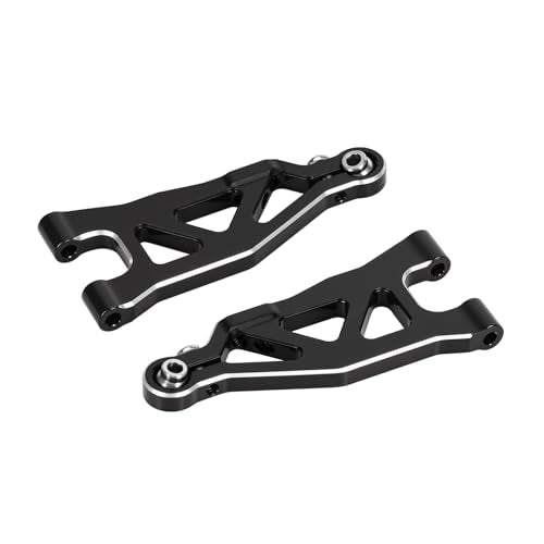 INJORA Aluminum Front Lower Suspension Arms Replacement for 1/16 ARRMA Mojave GROM 1/12 Losi Nascar Upgrade