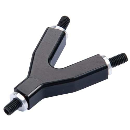 2PCS Aluminum Tie Rod Head Y-Link Mount Suspension Linkage | Upgrade Parts, For 1/10 Axial SCX10, RC Crawler Car
