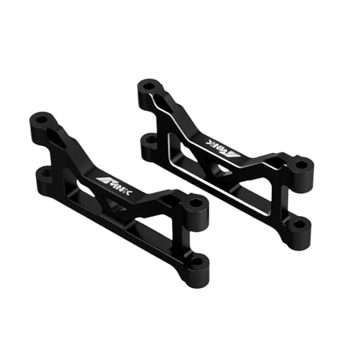 Alum Rear Upper Suspension a Arm for 1/16 Mini Maxx 4WD RTR RC Car Truck-107154-1 Upgrades Part Black - color: Black