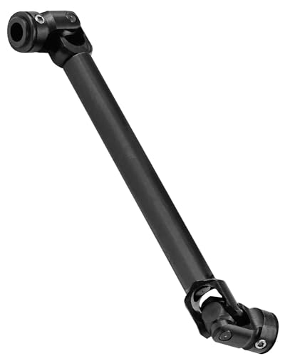 RC Crawler Drive Shaft 115-176MM Upgrades for 1/10 SCX10 SCX10 II 90046 SCX10 III AXI03007 TRX4 D90,Universal Driveshaft,Steel Full Metal Axles Part Hop-Ups,Black - size: 115-176MM