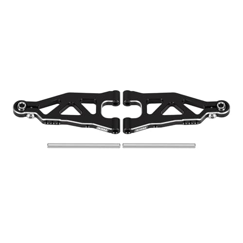 INJORA Aluminum Front Lower Suspension Arms Replacement for 1/16 ARRMA Mojave GROM 1/12 Losi Nascar Upgrade
