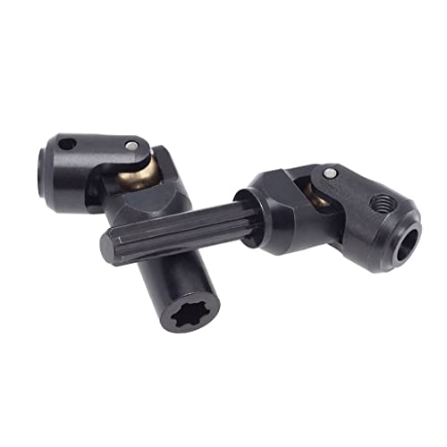 Universal Drive Shaft Transmission Shaft Metal Drive Shaft CVD Axle Set Lightweight Metal CNC Machined Suitable for RC Model Car Truck, 75-103mm - color: 75-103mm