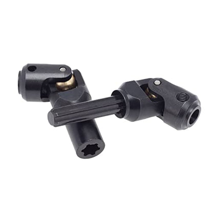 Universal Drive Shaft Transmission Shaft Metal Drive Shaft CVD Axle Set Lightweight Metal CNC Machined Suitable for RC Model Car Truck, 75-103mm - color: 75-103mm