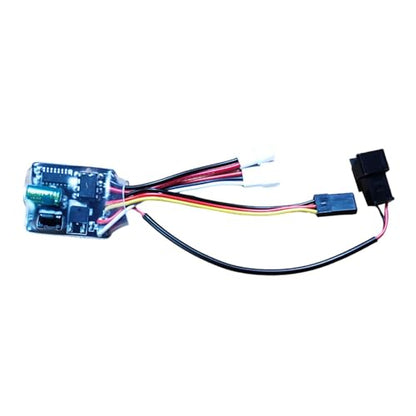 Yiju Brushed ESC RC Speed Controller Upgrade Accessory Waterproof DIY Replacement Part Suitable for Crawling or RC Truck Hobbyist