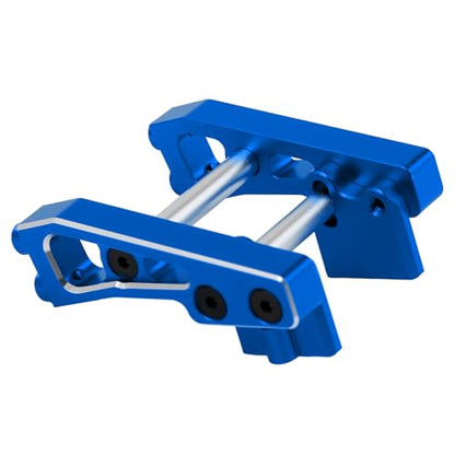 Aluminum Alloy Rear Wing Mount for Arrma 1/14 Typhon GROM Upgrade Parts (Blue) - color: Blue