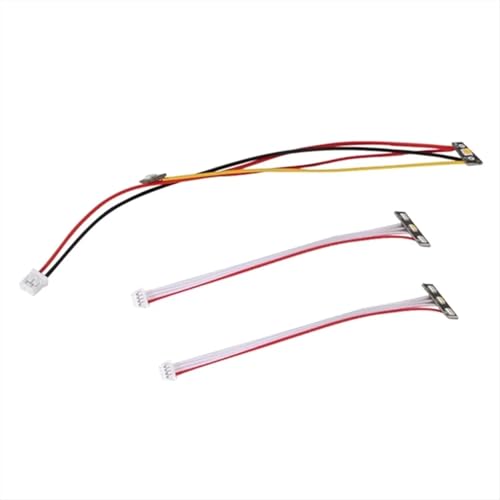 RC Front Rear Lamp Group Compatible with LDRC LD1802 1/18 RC Car Spare Parts Upgrade Accessories RC Car Front and Rear Light Lighting System RC Accessory