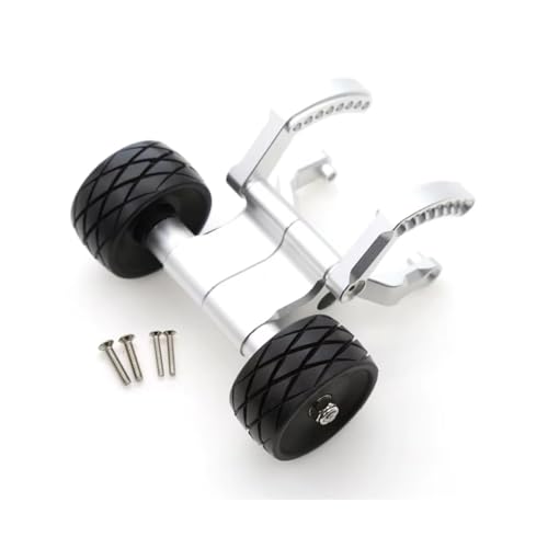 Rc Cars Upgrade Parts For TRAXXAS For E-REVO 2.0 86086-4 56087-1 1/10 Metal Wheelie Bar Monster Truck RC Car Upgrade Parts Accessories(Silver) - color: Silver