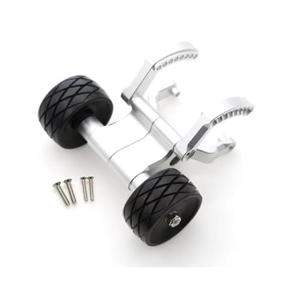 Components for TRAXXAS for E-REVO 2.0 86086-4 56087-1 1/10 Metal Wheelie Bar Monster Truck RC Car Upgrade Parts Accessories(Silver) - color: Silver