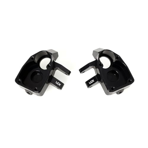 LCX Racing 1/8th RC Crawler Car Aluminum AF16P Front Portal Axles Steering Knuckles for Axial AXP8 Gilamon 2.2，Upgrades Parts Accessories