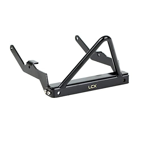 LCX Racing 1/10th RC Crawler Car CNC Machined Metal Front Bumper for Axial UTB10 Capra Unlimited Trail Buggy, Upgrades Parts Accessories