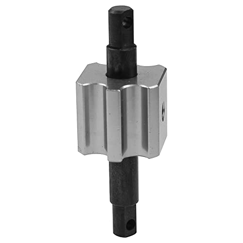 Aluminum RC Differential Locker Spool 4x4 Diff Locker Mounts Compatible with 1/10 Traxxas Slash 4X4 Rustler 4X4 Stampede 4X4 Hoss VXL 4X4 RC Car (Titanium) - color: Titanium