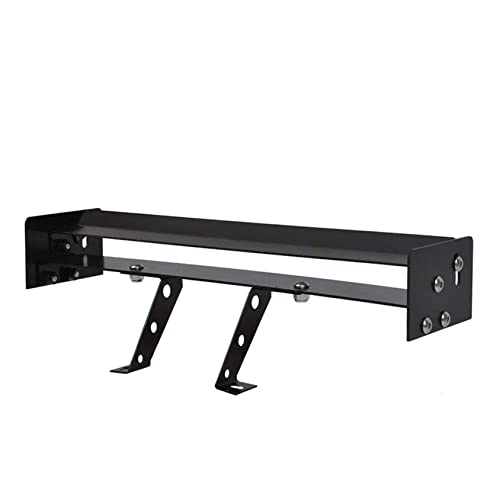 RC Metal Alloy Rear Wing Tail Spoiler for 1/10 RC On Road Racing Drift Car HSP HPI Redcat Kyosho Tamiya TT-01 TT02 (180mm Double Deck) - color: 180mm, Double Deck