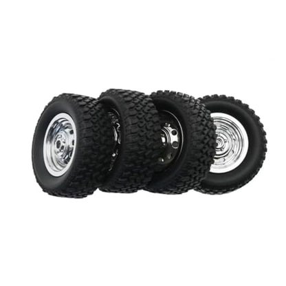 Compatible with MN78 for MN82 Rc Crawler for Climbing Truck Upgrade Parts Replacement Accessories 4pcs Tires Wheel X90C RC Assortment
