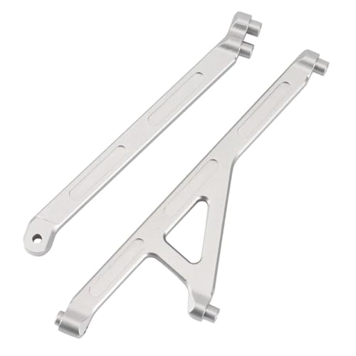 RC Parts Compatible with Losi Lasernut U4 1/10 RC Car for Rock for Racer for Buggy Parts Accessories 2Pcs Metal Front Rear for Chassis Support Set