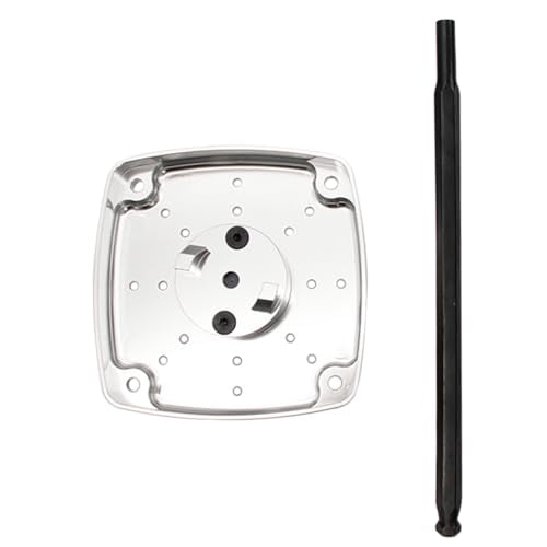 Rc Car Roto Starter for Zenoah CY 23cc 26cc 29cc 30.5cc Engine Silver | for 1/5 HPI Rofun Rovan Kingmotor Baja Losi 5ive T FG Goped Redcat MCD DDT FID Racing Parts - color: Silver