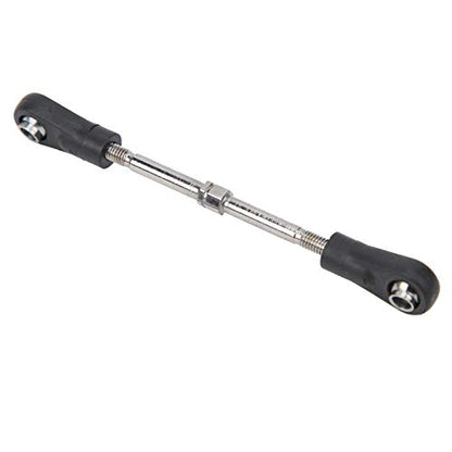 4pcs Rear Upper Linkage Rod for /10 RC Car, Metal Steering Tie Rod Pull with M3 Hex Screw, 68-77mm Length, Wear Suspension Upgrade Parts for RC Truck
