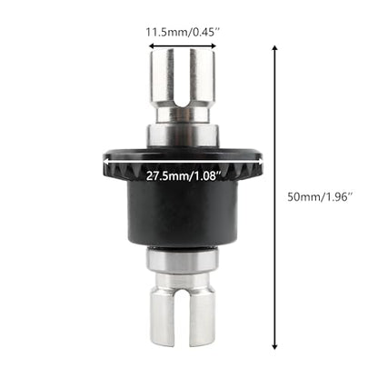 RC Car 16420G Upgrade Front Steel Differential Accessories Spare Parts for H14BM 14210 14209 JC14EP HP141 HP141S 1:14 Brushless RC Trucks Vehicle