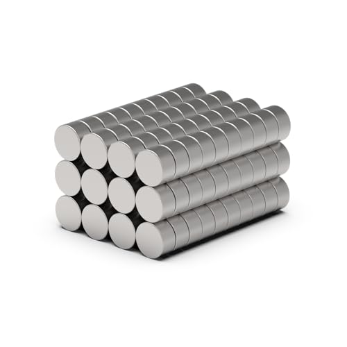 Strong Neodymium Magnets - Rare Earth, Heavy Duty, Round, Small, 0.23 x 0.12 Inch, 120 PCS - color: Silver, size: 0.23inch 120PCS