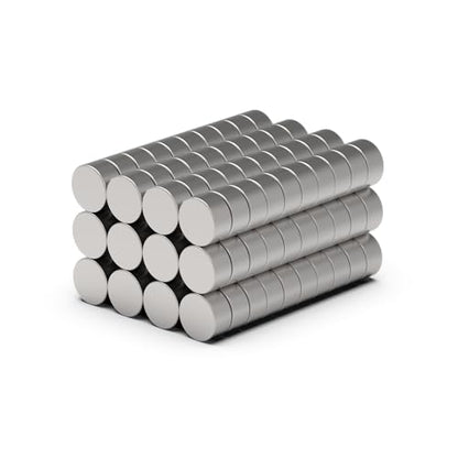 Strong Neodymium Magnets - Rare Earth, Heavy Duty, Round, Small, 0.23 x 0.12 Inch, 120 PCS - color: Silver, size: 0.23inch 120PCS